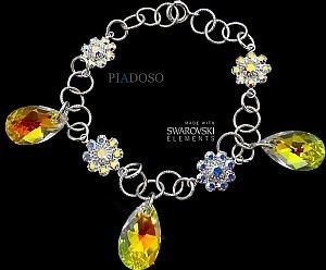 Swarovski Arande Piękna Bransoletka SREBRO AURORA FEEL 2 1884153521