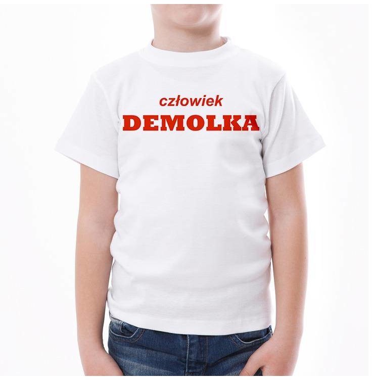 Poczpol Człowiek demolka - koszulka dziecięca PRZPOC-0-2027