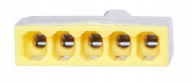 Szybkozłączka instalacyjna 2,5 mm2 - 5 styków