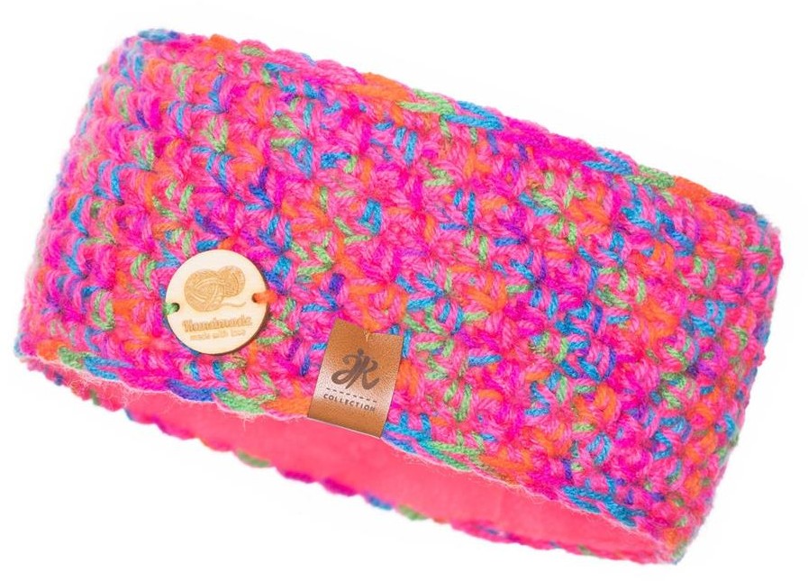 Niezwykle ciepła opaska na głowę Handmade