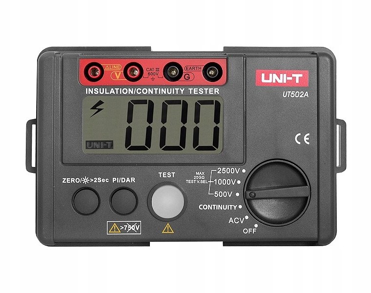 Uni-T Miernik rezystancji izolacji Ut 502A