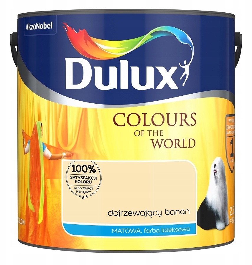 Dulux Farba Dulux Kolory Świata- dojrzewający banan 2.5l