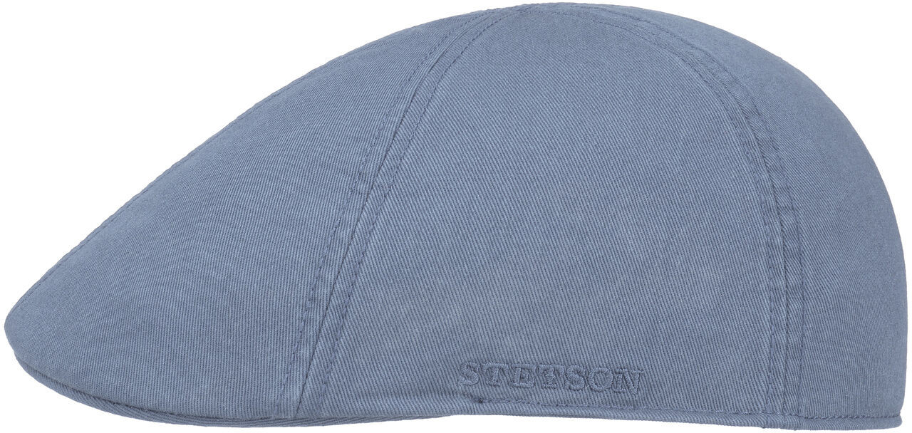 Płaski Kaszkiet z Ochroną UV Texas by Stetson, niebieski gołębi, L (58-59 cm)