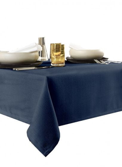De Witte Lietaer Gibson obrus 145 x 310 cm niebieski