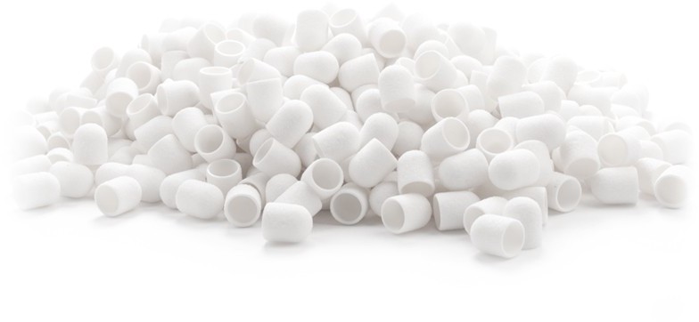 ACTIVESHOP EXO KAPTUREK ŚCIERNY 10mm/60 500 SZT. HARD CAP WHITE AS_126278