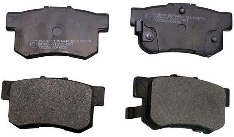 DENCKERMANN Zestaw klocków hamulcowych, hamulce tarczowe B110274