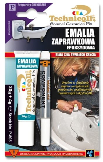 Emalia zaprawkowa Techniqll 20 g + 4 ml