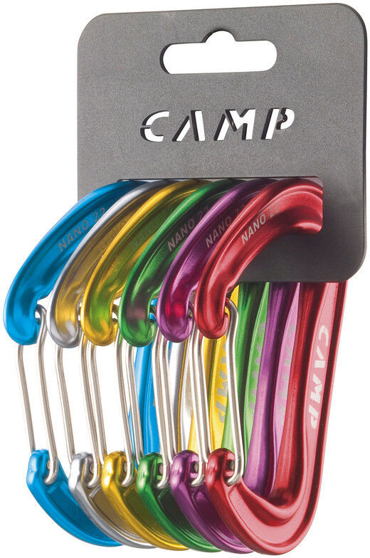 Camp Nano 22 Rack Pack Karabinek 6 szt 2020 Karabinki niezakręcane 2479