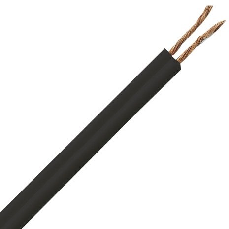 Conotech Kopp 153425002 podwójny a03vh-H, 2 X 0.75 MM, 25 m, czarny