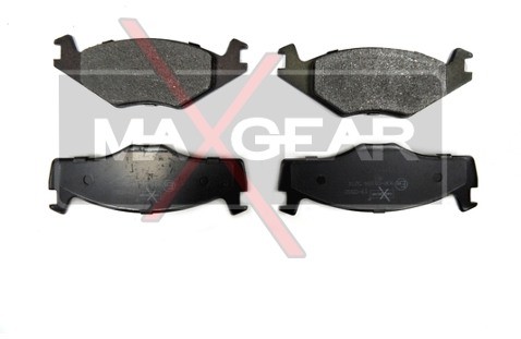 MaxGear Zestaw klocków hamulcowych, hamulce tarczowe 19-0582