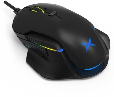 Delux M627 RGB czarna RT-DM627