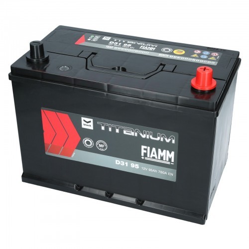 Fiamm TITANIUM BLACK D31 95 12V 95Ah 760A (EN) P+