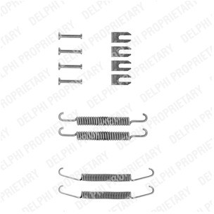 DELPHI Zestaw dodatków, szczęki hamulcowe LY1037
