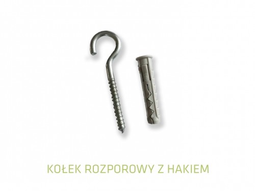 ŻAGLE OGRODOWE KOŁEK ROZPROWY DO MURU Kołek_rozpor