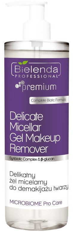 Bielenda Bielenda MICROBIOME Pro Care Żel micelarny do demakijażu twarzy 500ml 15585