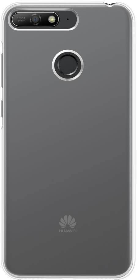 Huawei etui plecki plastikowe do Y6 Prime 2018 przezroczyste TelForce-51992438