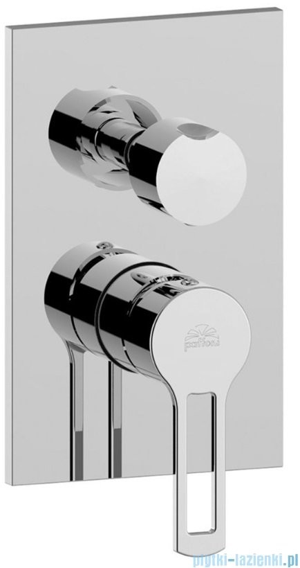 Paffoni Ringo-West Bateria podtynkowa z przełącznikiem chrom RIN018CR |