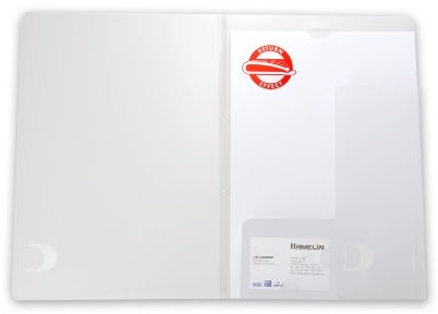 Elba 100551988 teczka oferta, tworzywo sztuczne, do około 50 kartek DIN A4, 10 sztuki, bezbarwny 100551988