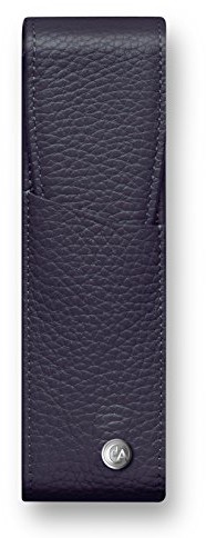 Unbekannt Caran d d'ache Leman skórzany pokrowiec Pen Case, niebieski CD6202.449