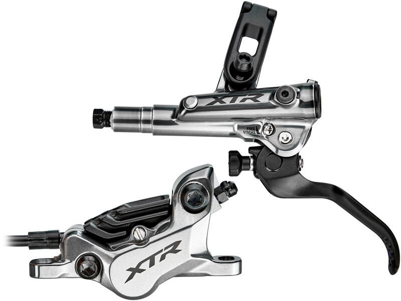 Shimano XTR BL-M9120 Hamulec tarczowy 4-tłoczkowy Przednie koło, anthracite/black 2020 Hamulce tarczowe I-M9120JLFPSA100