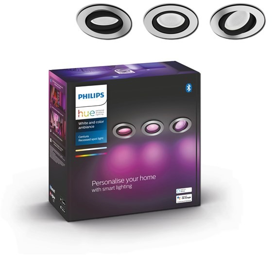Philips Hue Runner Pojedyncze oświetlenie punktowe - czarne - z regulatorem przyciemniania 929003045301
