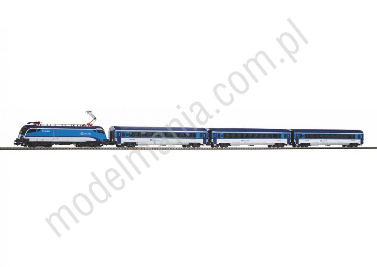 Piko Start-Set mit Bettung Rail Jet CD - 57179
