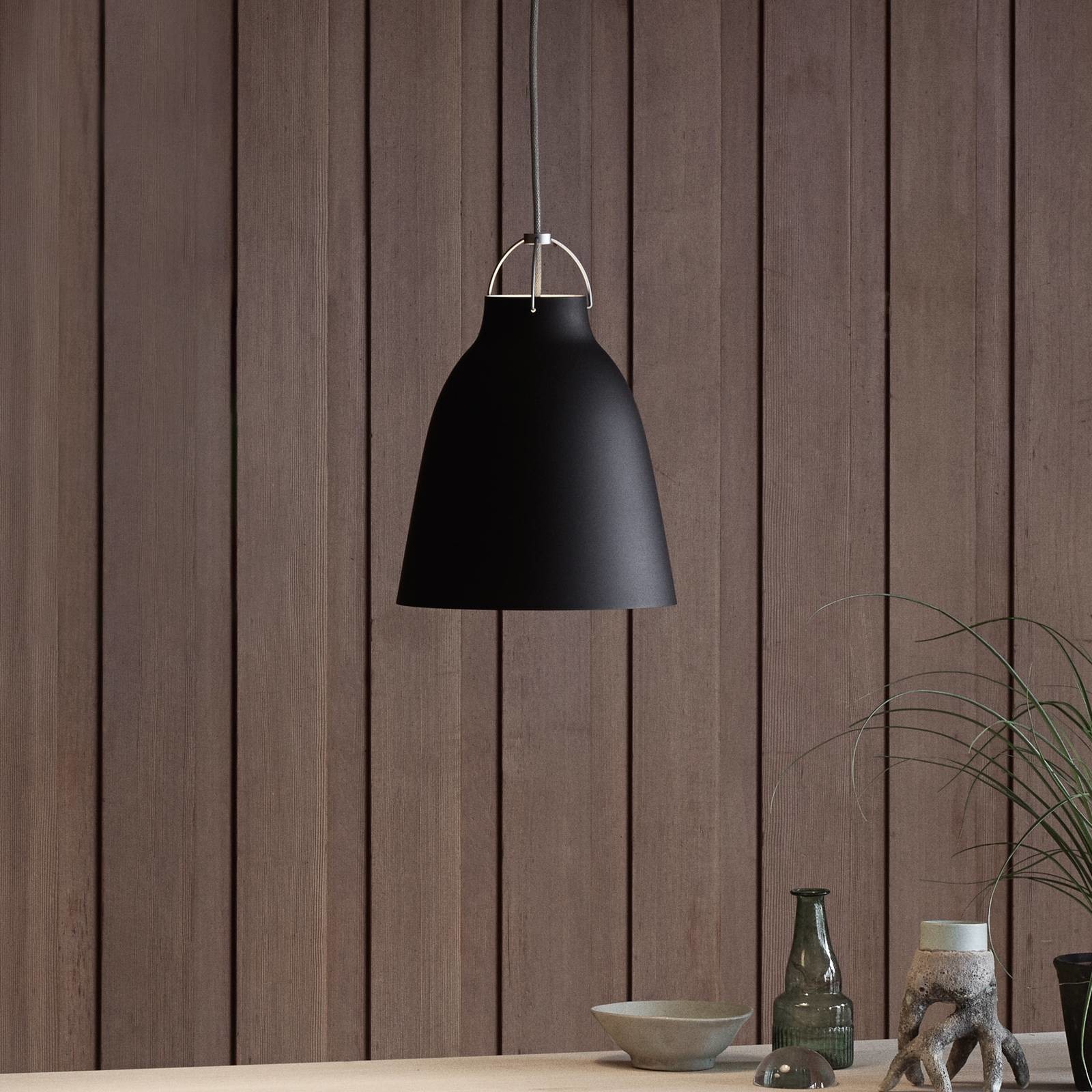 FRITZ HANSEN Caravaggio P2 matowy czarny