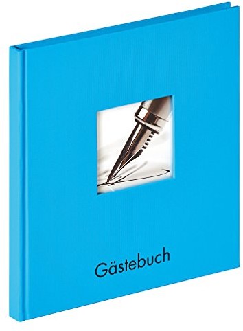 Walther wzornictwo księga gości, morski, 23 x 25 cm GB-205-U