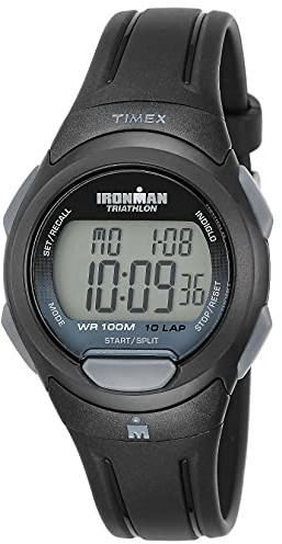 Timex Timex Męski zegarek Ironman Essential 10 pełnowymiarowy pasek One Czarny