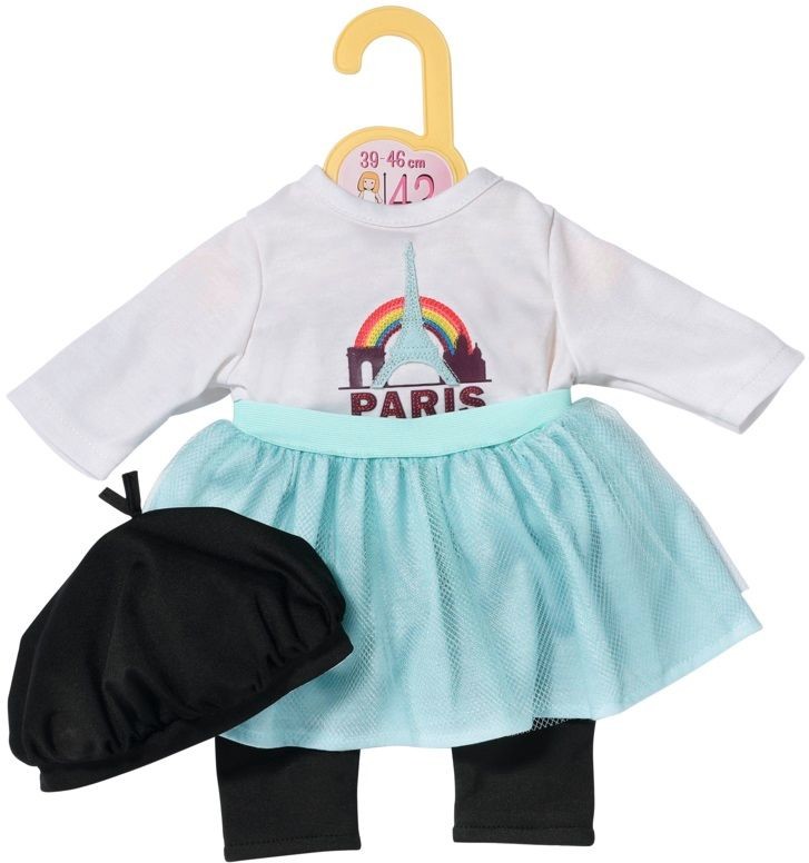 Zapf Creation Dolly Moda ubranko dla lalki Paryż 43 cm