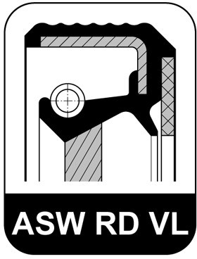 ELRING Pierżcień uszczelniający wału, różnicowy 505.090