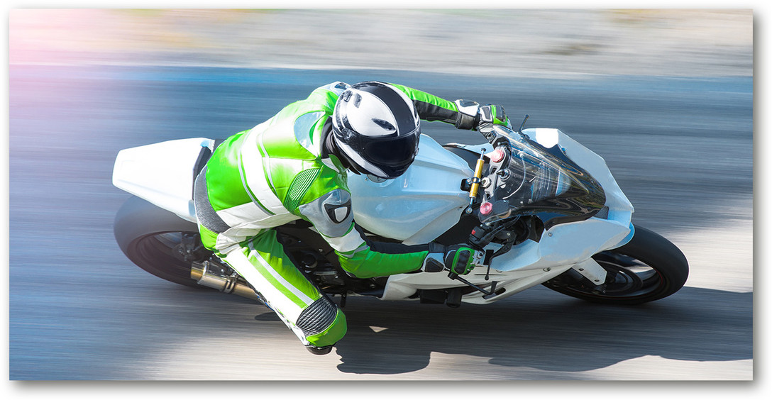 Foto obraz akryl Wyścig motocyklowy
