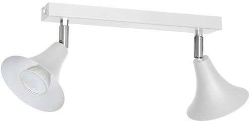 Luminex Plafon Gail 8081 spot lampa sufitowa 2x8W GU10 biały / chrom