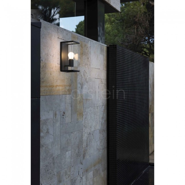 Faro Barcelona Barcelona Nala Lampa ścienna Siwy 1-punktowy Nowoczesny Obszar zewnętrzny Nala Czas dostawy od 10-14 dni roboczych 70773