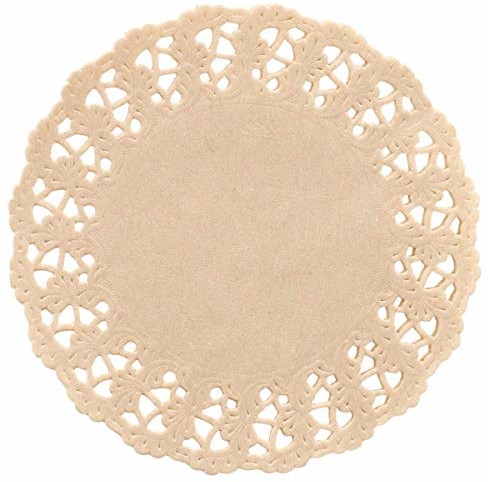 García de Pou Pou 225.07 kołnierz Blonda, zestaw 250, brązowy 225.07