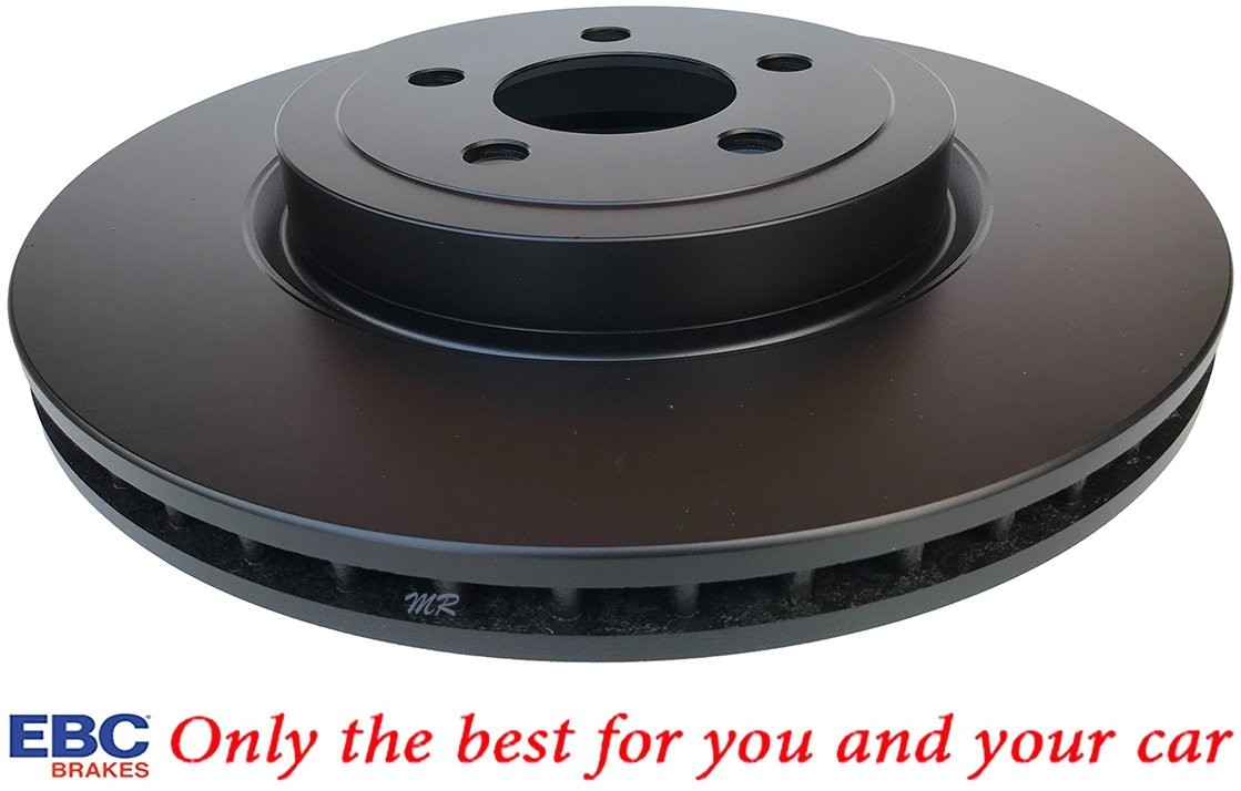 EBC Brakes Przednia tarcza hamulcowa 345mm EBC seria PREMIUM Dodge Challenger zaciski 2 tłoki D7241