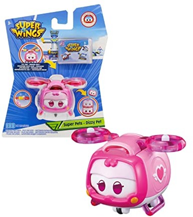 Super Wings Super Wings EU750414 SuperPet zawroty głowy, różowy EU750414