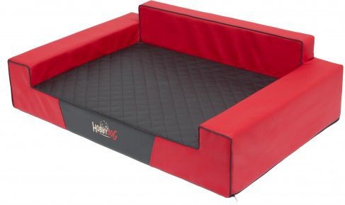 Hobbydog Legowisko Glamour Czerwono-czarne XL XL GLACZC5
