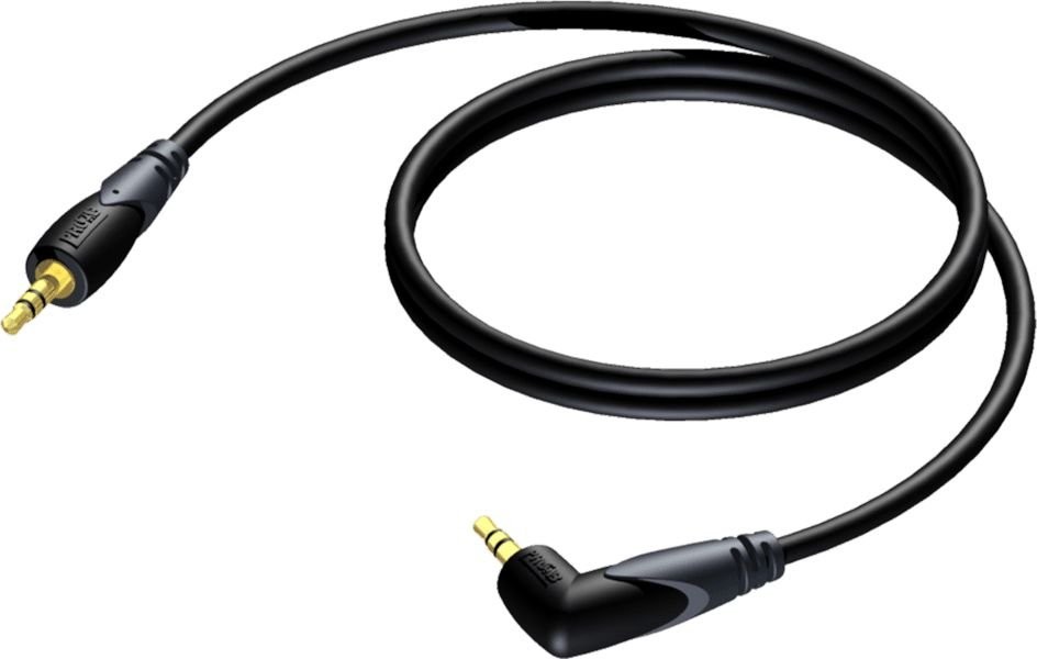 Procab Kabel Jack 3.5mm Jack 3.5mm 1.5m czarny CLA718/1.5 CLA718/1.5
