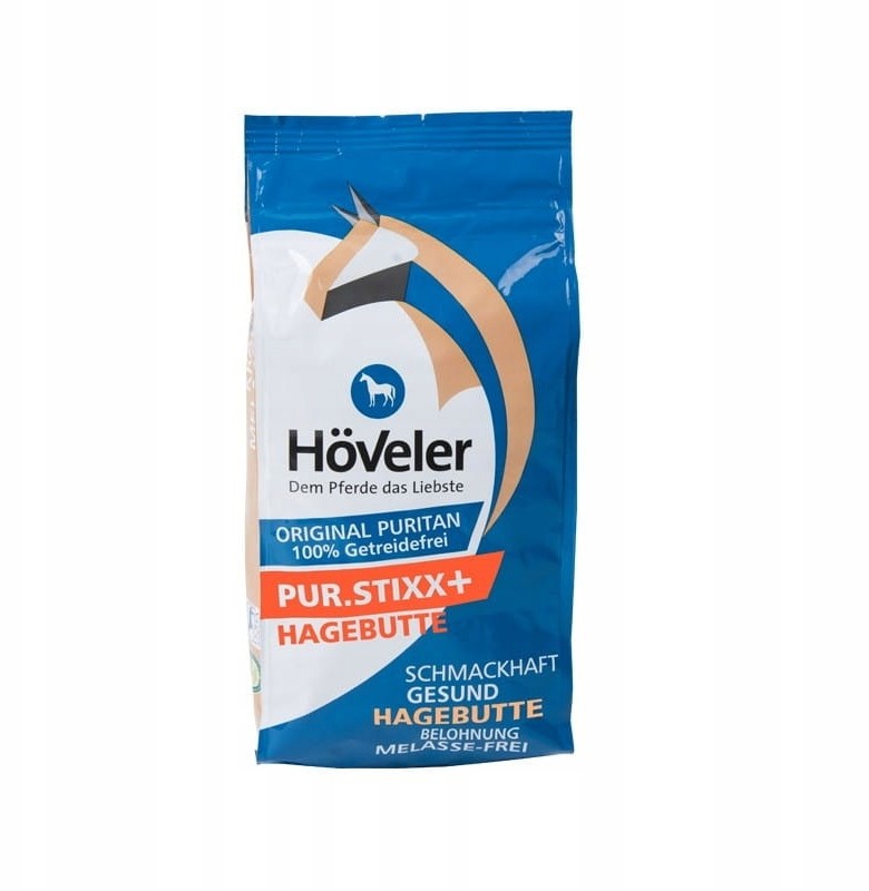 Smaczki dla koni Hoveler Pur.Stixx dzika róża 1kg