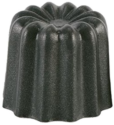 Patisse 43014 4 sztuki cannelés aluminium czarna 45 MM 43014