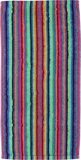 Cawo Ręcznik Stripes 70 x 140 cm kolorowy ciemny 7048 84 70/140