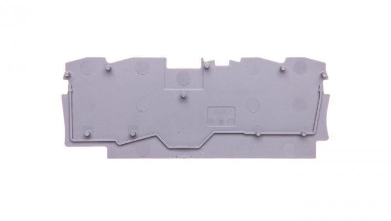 Wago Ścianka końcowa szara TOPJOBS 2004-1491 /25szt./ 2004-1491