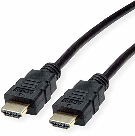 Roline Kabel HDMI High Speed z Ethernetem, TPE, czarny, 1 m 11045930