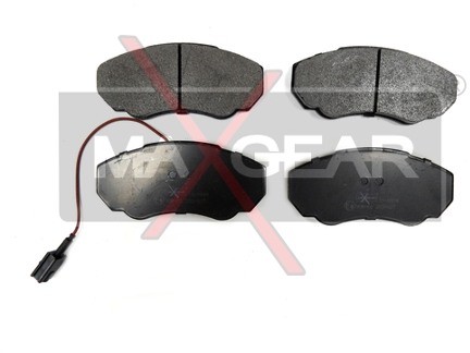 MaxGear Zestaw klocków hamulcowych, hamulce tarczowe 19-0594