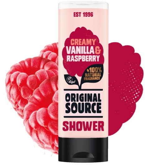 Cussons Żel pod prysznic Vanilla Raspberry