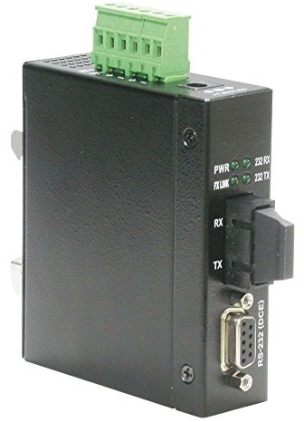Rotronic ROLINE 21131141 konwerter przemysłowe RS232  Multi Mode włókna szklanego 