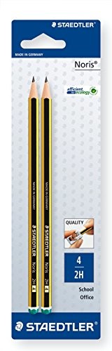Staedtler Noris ołówka 120, 2 ST, kartę blistrową 120-4 BK2D
