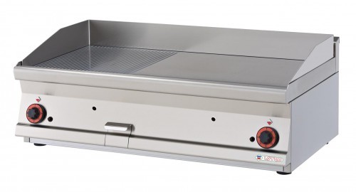 RM Gastro Płyta grillowa gazowa 3/5 gładka - 2/5 ryflowana FTLRT - 610 G