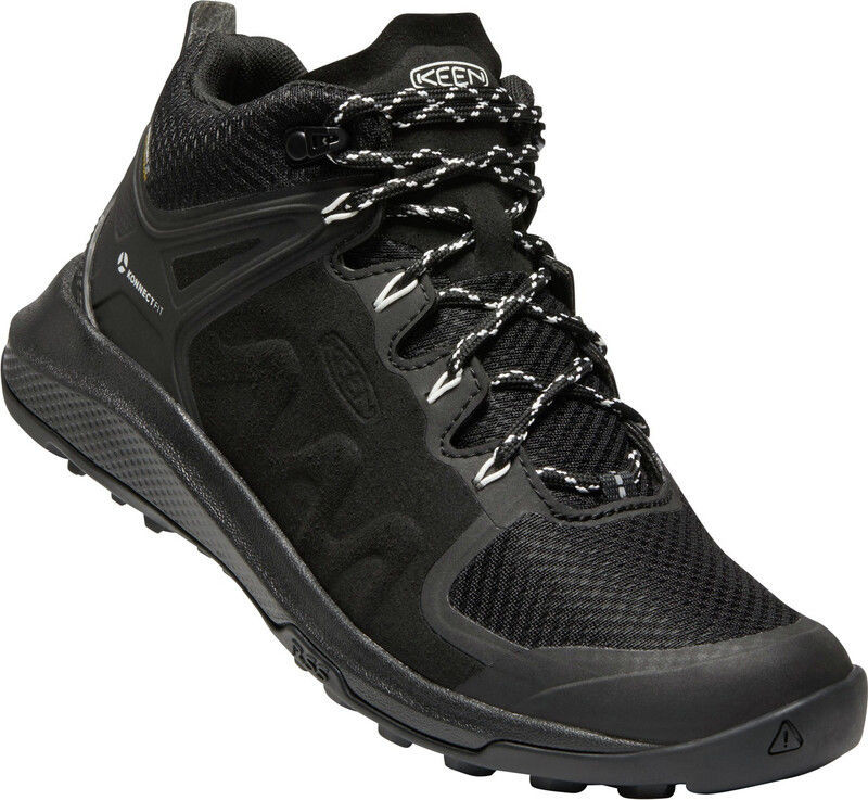 Keen Exp*** Mid WP Buty Kobiety, black/star white US 9 EU 39,5 2020 Trapery turystyczne 1021646-9
